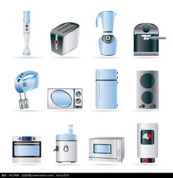 廚房電子產品韓國插畫素材免費下載